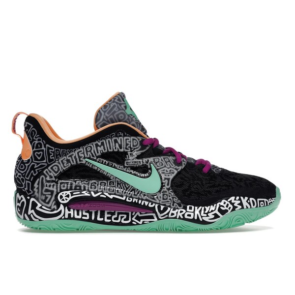 Nike ナイキ メンズ スニーカー 【Nike KD 15 Brooklyn Courts】 サイズ US_6.5(24.5cm) Wolf Grey/Hyper Royal/Peach Cream/Light Crimson｜asty