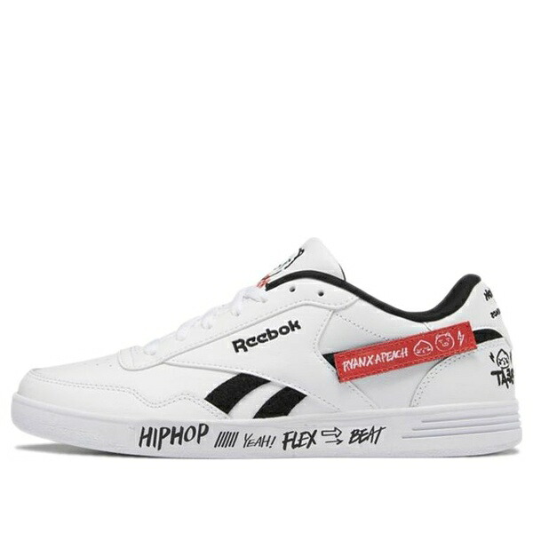 Reebok リーボック メンズ スニーカー 【Kakao Friends x Reebok Unisex Royal Techque Sneakers White GX3948】  大いさ US_5.5(23.5糎)