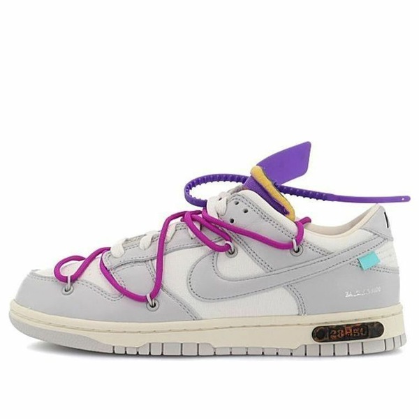 Nike ナイキ メンズ スニーカー ダンク 【Nike x Off-White Dunk Low 'Lot 28 of 50' DM1602-111】 サイズ US_M_3.5|asty