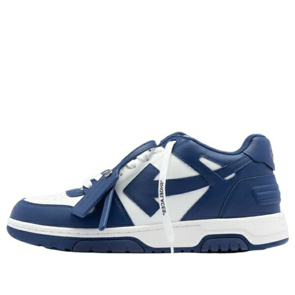 Off-White 象牙色 メンズ スニーカー 【Off-White Out Of Office Low-Top Sneaker \u0027Blue White\u0027 OMIA189S22LEA0010142】  大きさ US_6(24.0糎)