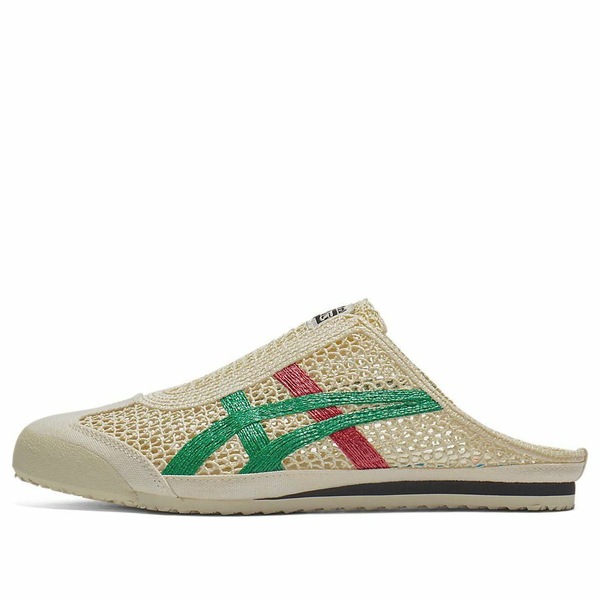 Onitsuka Tiger オニツカタイガー メンズ スニーカー 【Onitsuka Tiger Mexico 66 Sabot \u0027Cream Green Red\u0027 1183C123-103】  大きさ US_12.5(30.5糎)