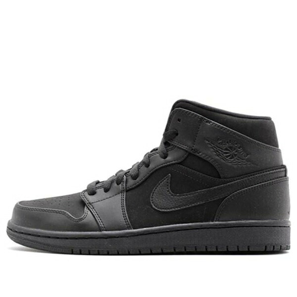 Jordan ジョーダン メンズ スニーカー  【Air Jordan 1 Mid \u0027Triple Black\u0027 554724-011】  大いさ US_M_14