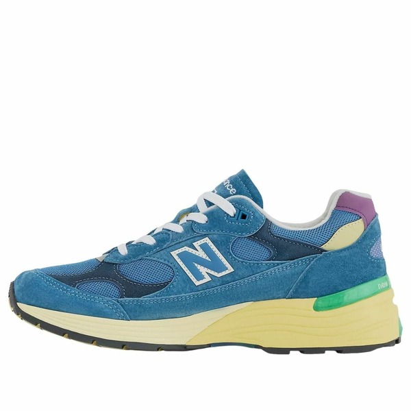 New Balance ニュー平衡にする メンズ スニーカー  【New Balance 992 Made インチ USD \u0027Sea Stone Green Apple Mazie\u0027 U9929NF】  大きさ US_5(23.0珊)