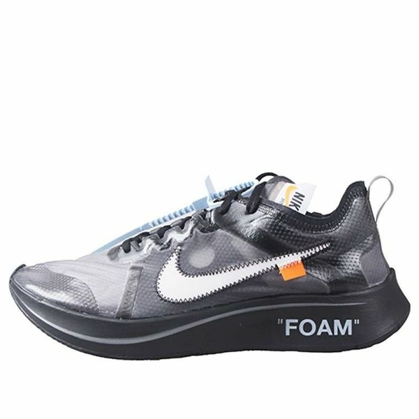Nike ナイキ メンズ スニーカー  【Nike x Off-White Zoom Fly SP \u0027Black\u0027 AJ4588-001】  大いさ US_M_13