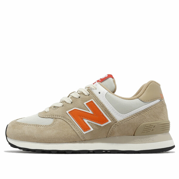 New Balance ニュー平衡にする メンズ スニーカー  【New Balance 574 \u0027Bone Orange\u0027 U574HBO】  大きさ US_9.5(27.5珊)