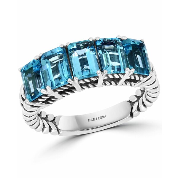 レビュー高評価の商品！ エフィー コレクション レディース リング アクセサリー EFFYreg; Sapphire ct.  Diamond 10 Ring in 14k White Gold