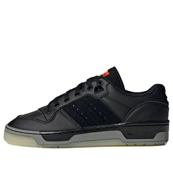 adidas アディダス レディース スニーカー  【(WMNS) adidas Rivalry Low Core Black Solar Red FW4276】  サイズ US_W_11.5