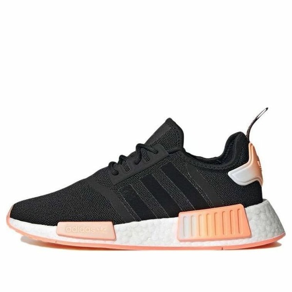 adidas アディダス レディース スニーカー 【(WMNS) adidas NMD_R1 'Black Beam Orange' GW9463】 サイズ US_7(24.0cm)|asty