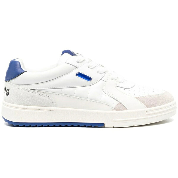 Palm Angels パーム・エンジェルス メンズ スニーカー  【Palm Angels Palm University Sneaker White Blue】  サイズ US_7(25.0cm) White/Blue