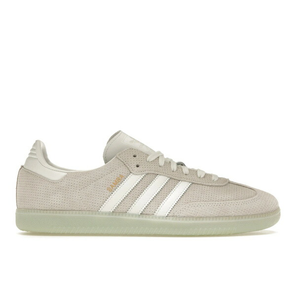 adidas アディダス メンズ スニーカー  【adidas Samba OG Core White Almost Blue】  大きさ US_12.5(30.5糎) Core White/Core White/Almost Blue