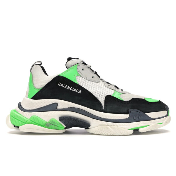 Balenciaga バレンシアガ メンズ スニーカー  【Balenciaga Triple S Green Black】  サイズ US_M_14 Green/Black/White