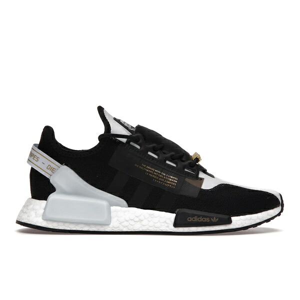adidas アディダス メンズ スニーカー  【adidas NMD R1 V2 Star Wars Lando Calrissian】  大いさ US_9.5(27.5珊) Black/Gold/White 靴-スニーカー