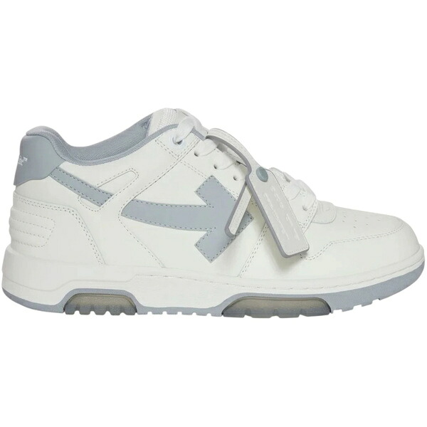 OFF-WHITE オフホワイト メンズ スニーカー  【OFF-WHITE Out Of Office OOO Low Tops White Grey FW25】  サイズ US_M_15 White/Grey