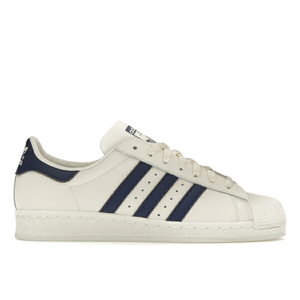 adidas アディダス メンズ スニーカー  【adidas Superstar 82 White Dark Blue】  大きさ US_M_4.5 Cloud White/Dark Blue/Cream White