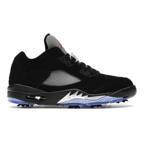Jordan ジョーダン メンズ スニーカー  【Air Jordan 5 Retro Low Golf Black Metallic】  大きさ US_M_13 Black/Metallic Silver-Fire Red