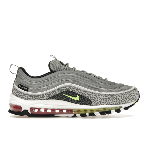 Nike ナイキ メンズ スニーカー  【Nike Air Max 97 Kiss My Airs Silver Bullet Safari】  サイズ US_M_15 Metallic Silver/Cement Grey/Black/Volt