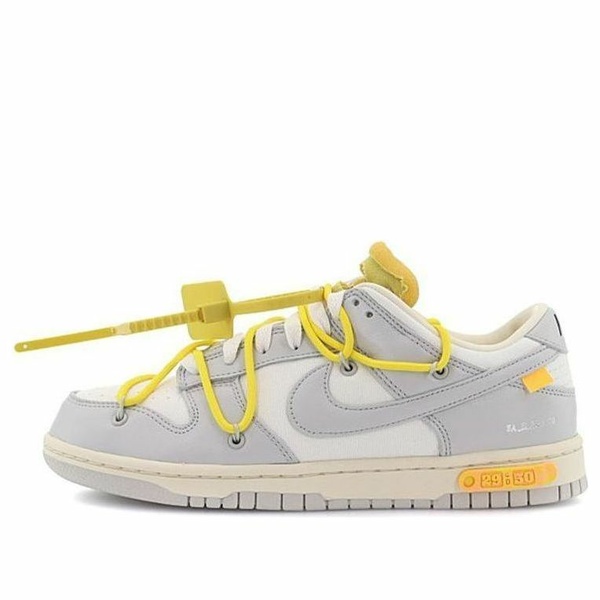 Nike ナイキ メンズ スニーカー ダンク 【Nike x Off-White Dunk Low 'Lot 29 of 50' DM1602-103】 サイズ US_7.5(25.5cm)｜asty