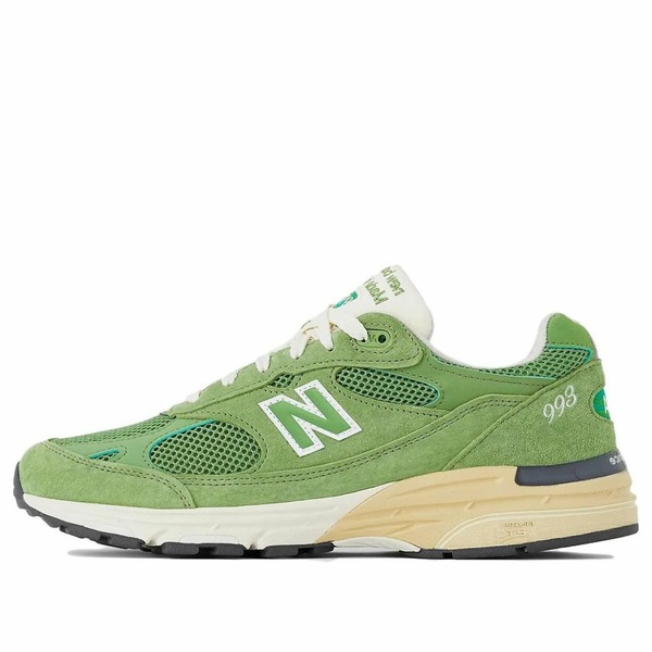 New Balance ニュー平衡にする メンズ スニーカー 【New Balance 993 Sneakers \u0027Green White\u0027 U993GW】  大いさ US_11(29.0糎) スニーカー-靴