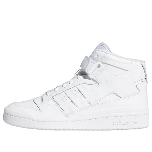 adidas アディダス メンズ スニーカー フォーラム 【adidas Forum Mid 'Triple White' FY4975】 サイズ US_M_4｜asty