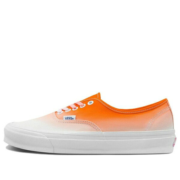 Vans バンズ メンズ スニーカー 【Vans OG Authentic LX \u0027Dip Dye - Orange White\u0027 VN0A4BV9B4S】  大きさ US_M_3.5
