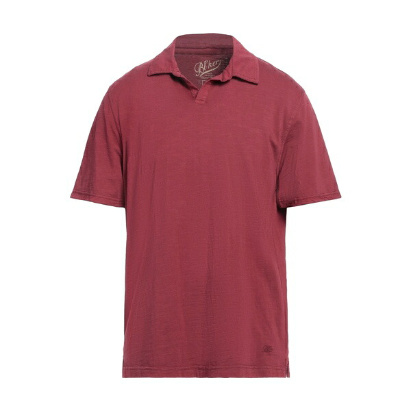 【送料無料】 ブリカー メンズ Tシャツ トップス Polo shirts Red