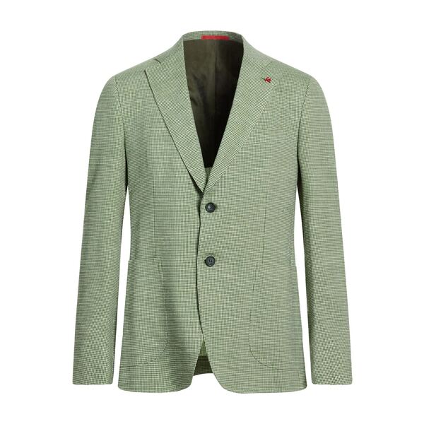 【送料無料】 イザイア メンズ ジャケット＆ブルゾン アウター Blazers Green 316,260円