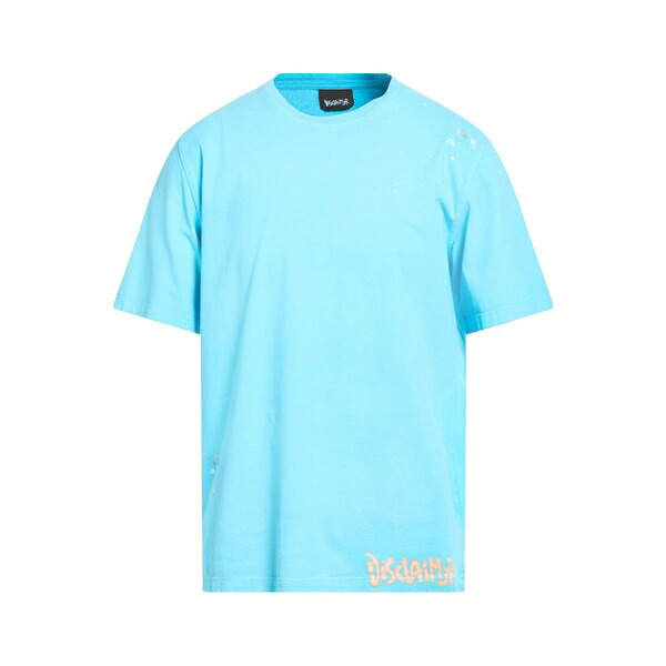 【送料無料】 ディスクレイマー メンズ Tシャツ トップス T-shirts Azure