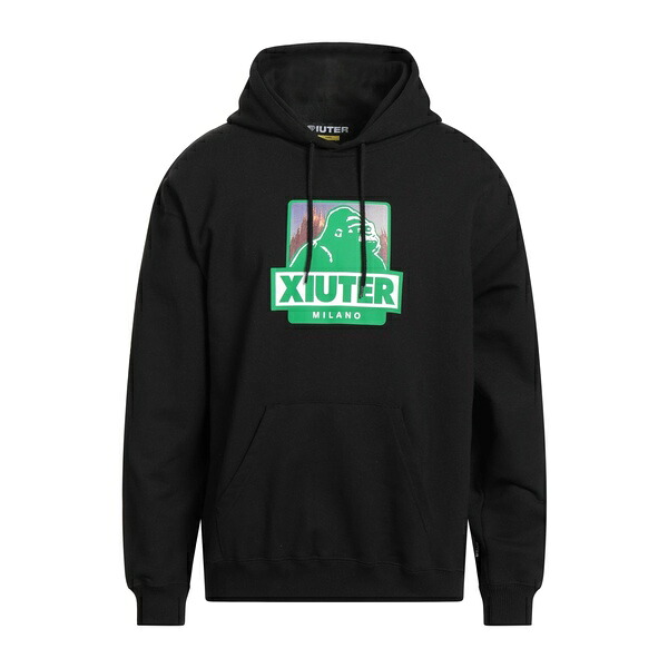 【貨物輸送無料】 アイウーター メンズ パーカー・スウェットシャツ アウター Sweatshirts Black