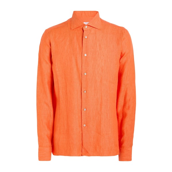 【送料無料】 ボリエッロ メンズ シャツ トップス Shirts Orange