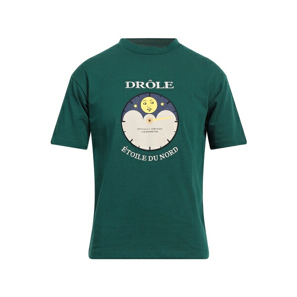 【送料無料】 ドロール・ド・ムッシュ メンズ Tシャツ トップス T-shirts Green