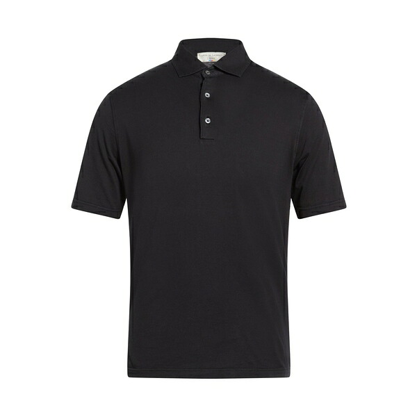 【送料無料】 フィリッポ デ ラウレンティス メンズ Tシャツ トップス Polo shirts Black