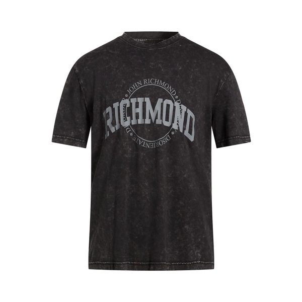 【送料無料】 ジョン リッチモンド メンズ Tシャツ トップス T-shirts Black