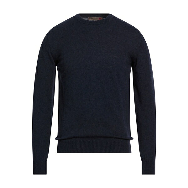 【貨物輸送無料】 メッサジェリエ メンズ 編み物\u0026プルオーバー アウター Sweaters Blue