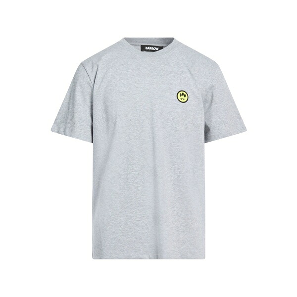 【送料無料】 バロウ メンズ Tシャツ トップス T-shirts Grey|asty