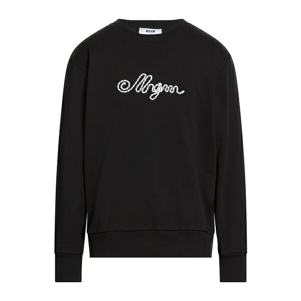 【送料無料】 エムエスジイエム メンズ パーカー・スウェットシャツ アウター Sweatshirts Black