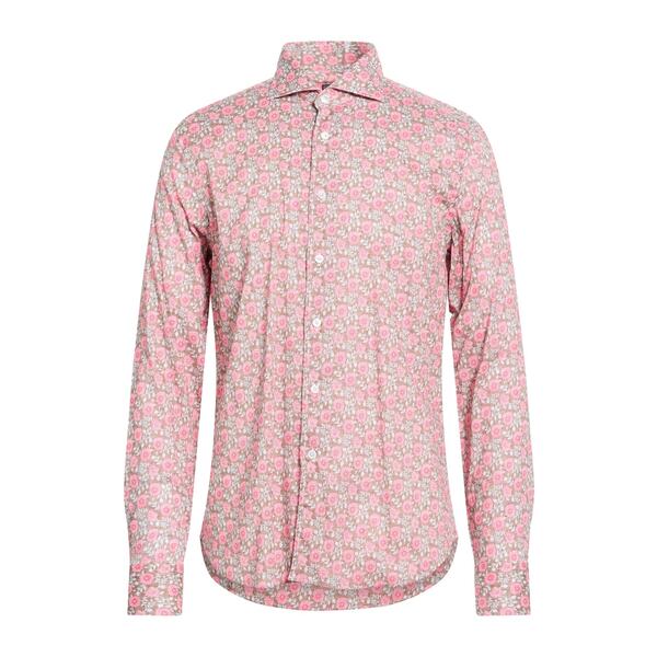 【送料無料】 フェデーリ メンズ シャツ トップス Shirts Green｜asty