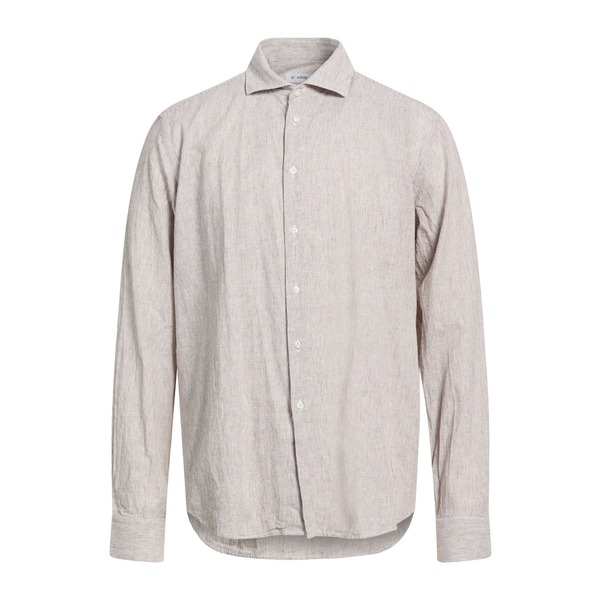 【送料無料】 マニュエル リッツ メンズ シャツ トップス Shirts Grey