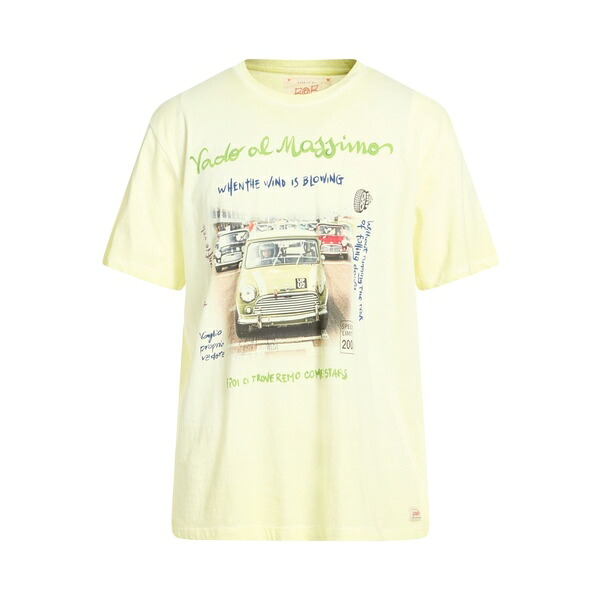 【送料無料】 ボブ メンズ Tシャツ トップス T-shirts Yellow