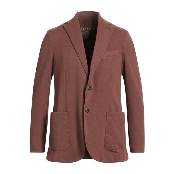 【送料無料】 チルコロ1901 メンズ ジャケット＆ブルゾン アウター Blazers Brown