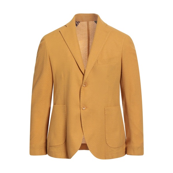 【送料無料】 エンアバンス メンズ ジャケット＆ブルゾン アウター Blazers Yellow