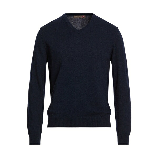 【貨物輸送無料】 メッサジェリエ メンズ 編み物\u0026プルオーバー アウター Sweaters Blue