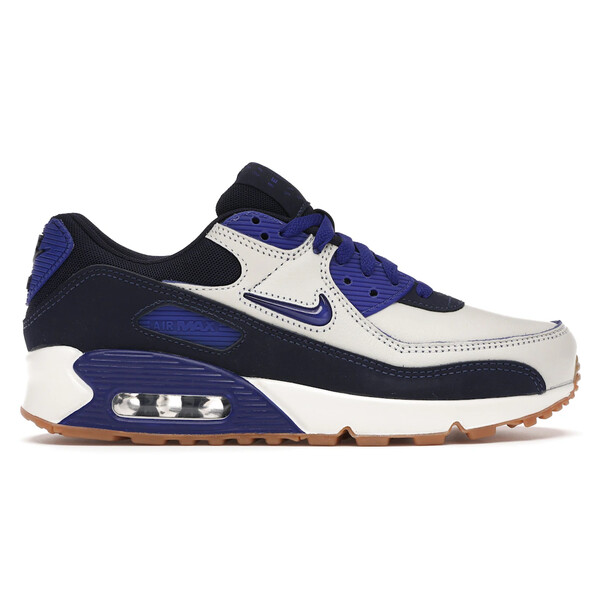 Nike ナイキ メンズ スニーカー  【Nike Air Max 90 Home \u0026 Away Blue】  大いさ US_7(25.0珊) Sail/Varsity Royal-Midnight-Navy-Gum Medium Brown 靴-メンズ靴-スニーカー