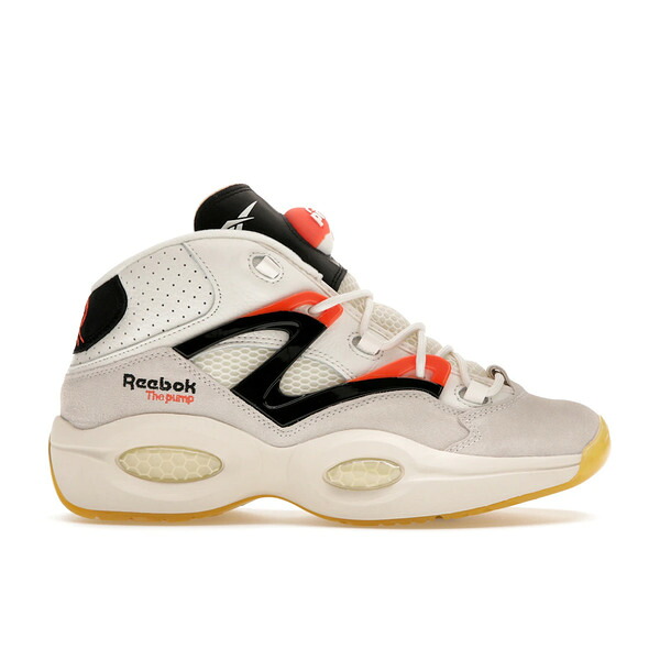 Reebok リーボック メンズ スニーカー  【Reebok Question Pump Pump Universe】  サイズ US_12.5(30.5cm) Chalk/Core Black/Pump Orange