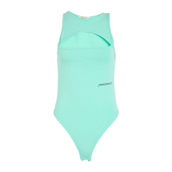 【送料無料】 ヒノミネイト レディース Tシャツ トップス Bodysuits Azure
