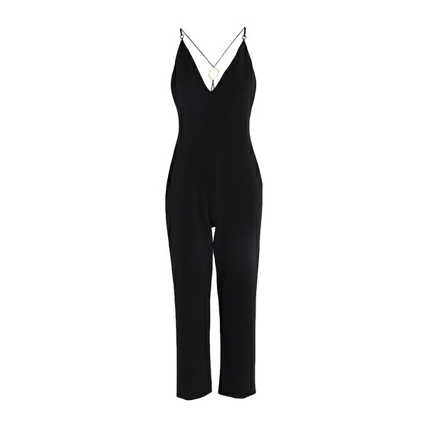 【送料無料】 ピンコ レディース ワンピース トップス Jumpsuits Black