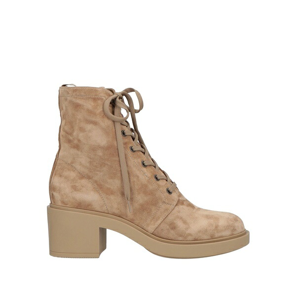 【送料無料】 ジャンヴィト ロッシ レディース ブーツ シューズ Ankle boots Beige｜asty 65,890円