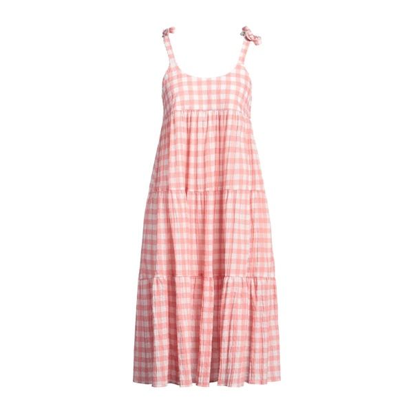 【送料無料】 ゼロゼロサンキュー イタリー レディース ワンピース トップス Midi dresses Pink