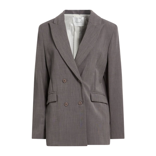【送料無料】 スーベニアー レディース ジャケット＆ブルゾン アウター Blazers Grey