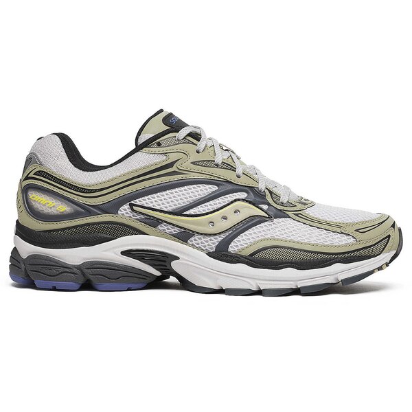 Saucony サッカニー メンズ スニーカー 【Saucony ProGrid Omni 9 Metallic White Gold】 サイズ US_M_13 White/Gold｜asty