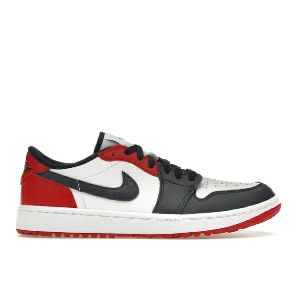 Jordan ジョーダン メンズ スニーカー 【Jordan 1 Retro Low Golf USA】 サイズ US_6(24.0cm) White/Obsidian/Varsity Red|asty